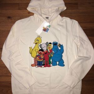 Kaws X Sesame Street Hooded Sweatshirt